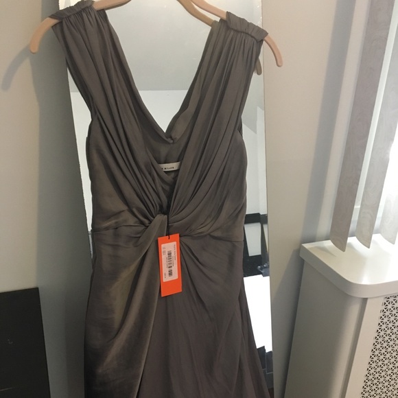 karen millen grey dress